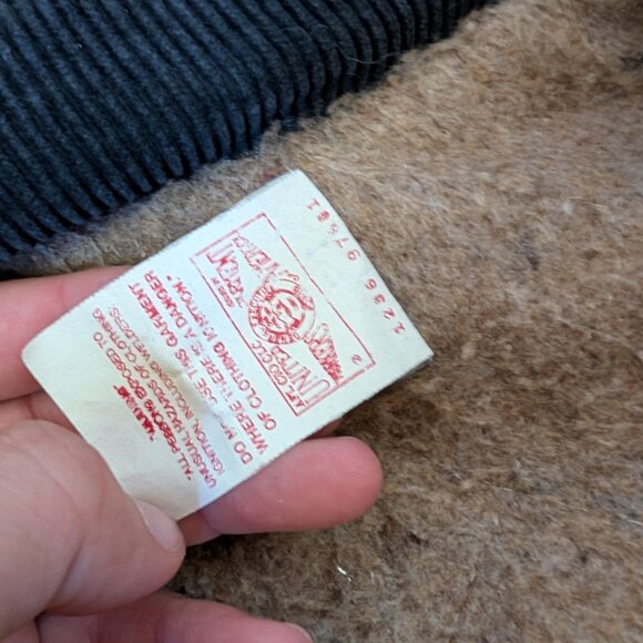 Vintage CARHARTT Insulated Blanket Canvas Jacket MADE IN USA Size Large - Picture 3 of 8